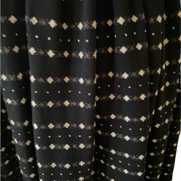 Betsey Johnson Black Silver Metallic Mesh Dress - 8 - Picture 9 of 12